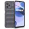 Mobigear Bumpy Realme C35 TPU souple Coque arrière - Gris anthracite