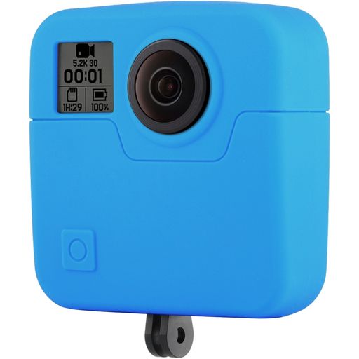 Mobigear Classic Coque GoPro Fusion Coque en Silicone Souple - Bleu