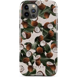 Burga Tough Coque iPhone 12 Pro Coque arrière Rigide Anti-Chocs - Coconut Crush