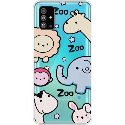 Mobigear Design Coque Samsung Galaxy S20 Plus Coque arrière en TPU Souple - Zoo