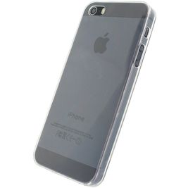 Mobilize Gelly Coque Transparente iPhone 5 Coque arrière en TPU Souple - Transparent