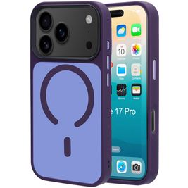 Mobiparts Hardcover Coque iPhone 17 Pro MagSafe Coque arrière Rigide - Satin Purple