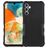 Mobigear Non-slip Armor Coque Samsung Galaxy A14 Coque arrière Rigide Anti-Chocs - Noir