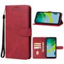 Mobigear Wallet Housse Motorola Moto E13 Etui Porte-Monnaie - Rouge