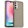 Mobigear Crystal Coque Samsung Galaxy A24 Coque arrière Rigide Anti-Chocs - Gris