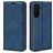 Mobigear Retro Slim Housse Samsung Galaxy A27 Etui Porte-Monnaie - Bleu