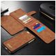 Caseme 007 Housse iPhone 6s Etui avec Coque Détachable Porte-Monnaie - Marron