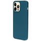 Mobiparts Coque iPhone 14 Pro Max Coque arrière en Silicone - Blueberry Blue