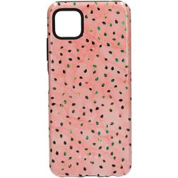 Burga Tough Samsung Galaxy A22 5G Plastique rigide Coque arrière Antichoc - Watermelon Shake