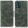 Mobigear Classy Housse Motorola Moto E13 Etui Porte-Monnaie - Vert