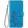 Mobigear Clover Housse Samsung Galaxy A52s 5G Etui Porte-Monnaie - Bleu