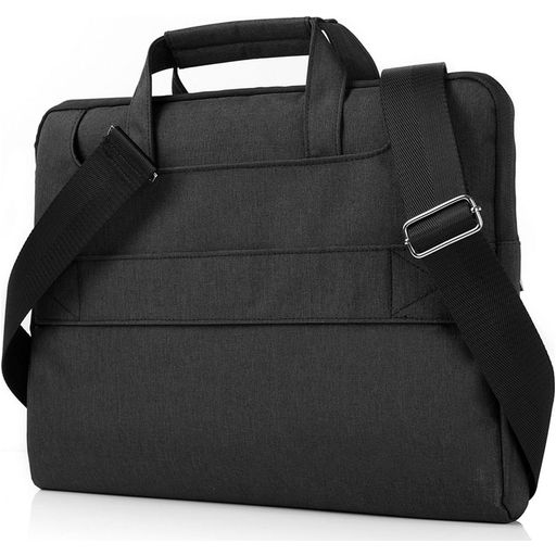 Mobigear Denim Zipper Sac à bandoulière Ordinateur portable 11 - 12 Pouces Sacoche ordinateur - Noir