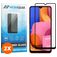Mobigear Premium Samsung Galaxy A20s Verre trempé Protection d'écran - Compatible coque - Noir (Lot de 2)