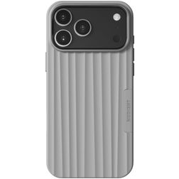 Nudient Bold iPhone 18 Pro Max MagSafe Plastique rigide Coque arrière - Urban Grey