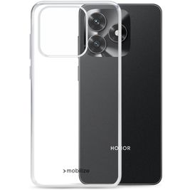 Mobilize Gelly Case Coque Transparente Honor X5C Plus Coque arrière en TPU Souple - Transparent