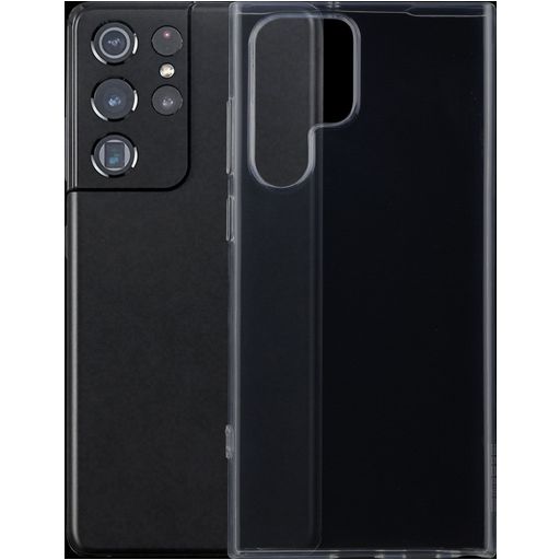 Mobigear Ultra Thin Coque Transparente Samsung Galaxy S22 Ultra Coque arrière en TPU Souple Extra-fin - Transparent