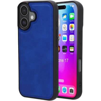Mobiparts Classic Coque iPhone 17 MagSafe Coque arrière Rigide - Sapphire Blue