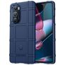 Mobigear Rugged Shield Coque Motorola Edge X30 Coque arrière en TPU Souple Anti-Chocs - Bleu