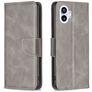 Mobigear Excellent Housse Nothing Phone (1) Etui Porte-Monnaie - Gris