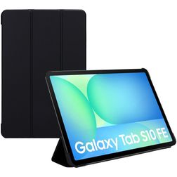 Mobiparts Tri Fold Coque Samsung Galaxy Tab S9 FE Etui - Noir