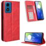 Mobigear Sensation Housse Motorola Moto G04 Etui Porte-Monnaie - Rouge