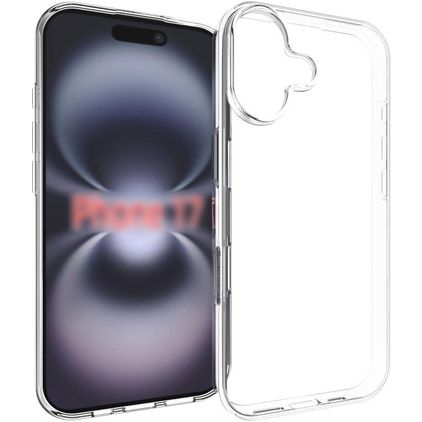 Mobigear Basics Coque Transparente iPhone 18 Coque arrière en TPU Souple - Transparent
