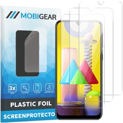 Mobigear Samsung Galaxy M31 Protection d'écran Film - Compatible coque (Lot de 3)