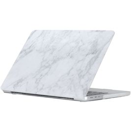 Mobigear Marble MacBook Air 15 Pouces (2023-2025) Coque - Gris - Model A2941 / A3114 / A3241
