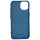 Mobiparts Coque iPhone 13 Coque arrière en Silicone - Blueberry Blue