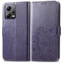 Mobigear Clover Housse POCO X5 Etui Porte-Monnaie - Violet