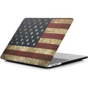 Mobigear Design MacBook Pro 16 Pouces (2019-2020) Coque - US Flag - Model A2141