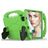 Mobigear Thumbs Up Coque iPad Air 4 (2020) Coque de tablette pour enfants avec Poignée Enfants en EVA - Vert