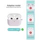 Mobigear Classic Coque Apple AirPods 3 Coque en Silicone Souple - Violet