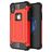 Mobigear Outdoor Coque iPhone XS Coque arrière Rigide Anti-Chocs - Rouge