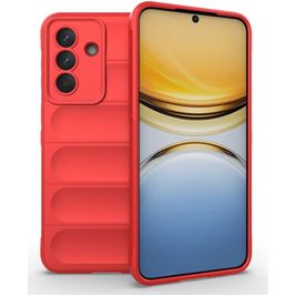 Mobigear Bumpy Coque Samsung Galaxy A57 Coque arrière en TPU Souple - Rouge