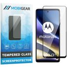 Mobigear Premium Motorola Moto G31 Verre trempé Protection d'écran - Compatible Coque - Noir