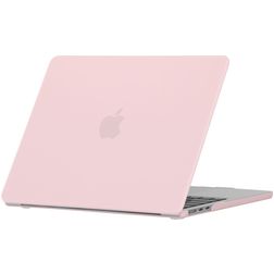 Mobigear Matte MacBook Air 13 Pouces (2022-2026) Coque - Wine Quartz Pink - Model A2681 / A3113 / A3240 / A3449