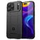 Mobigear Rugged Shield Coque iPhone 17 Pro Max Coque arrière en TPU Souple Anti-Chocs - Noir