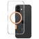 CARE by PanzerGlass Flagship Coque iPhone 16 MagSafe Coque arrière Rigide - Peachy