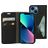 Mobiparts Classic Wallet Housse iPhone 13 Mini Etui Porte-Monnaie - Noir