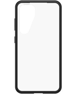 OtterBox React Samsung Galaxy S24 Plastique rigide Coque arrière Antichoc - Transparent / Noir