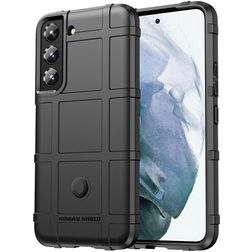Mobigear Rugged Shield Coque Samsung Galaxy S22 Coque arrière en TPU Souple Anti-Chocs - Noir