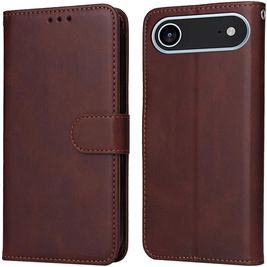 Mobigear Wallet Housse iPhone Air Etui Porte-Monnaie - Marron
