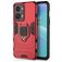 Mobigear Armor Ring Coque OnePlus Nord 2T 5G Coque arrière Rigide Anti-Chocs avec Anneau-Support - Rouge