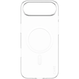 CARE by PanzerGlass SL1M Coque Transparente iPhone Air MagSafe Coque arrière Rigide Extra-fin - Transparent