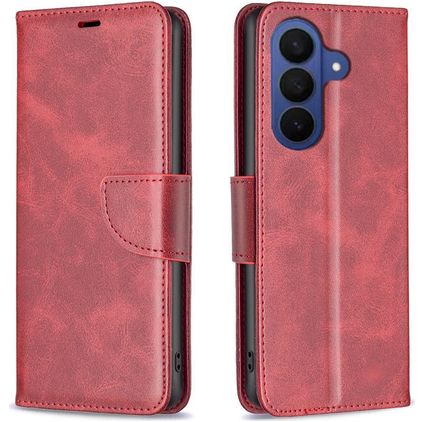 Mobigear Excellent Housse Samsung Galaxy S26 FE Etui Porte-Monnaie - Rouge