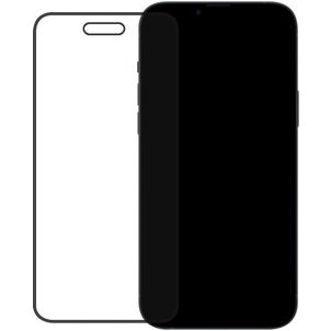 Mobilize Premium iPhone 15 Plus Verre trempé Protection d'écran - Compatible Coque - Noir