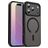 Mobigear Shockproof Coque iPhone 17 Pro MagSafe Coque arrière Rigide - Noir