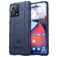 Mobigear Rugged Shield Coque Motorola Edge 30 Fusion Coque arrière en TPU Souple Anti-Chocs - Bleu