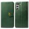 Mobigear Snap Button Samsung Galaxy S21 FE Étui Portefeuille - Vert